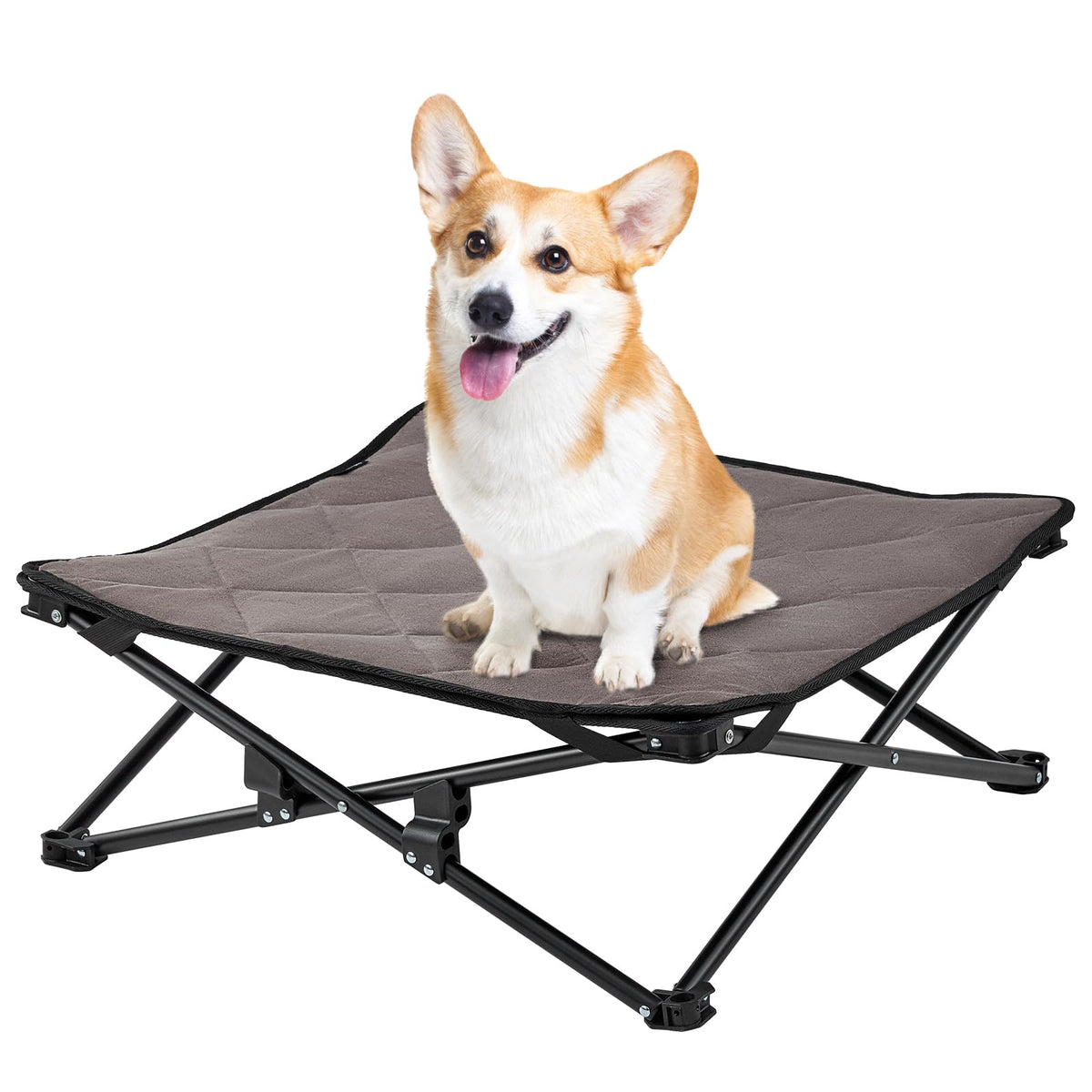 Folding camping dog bed hot sale