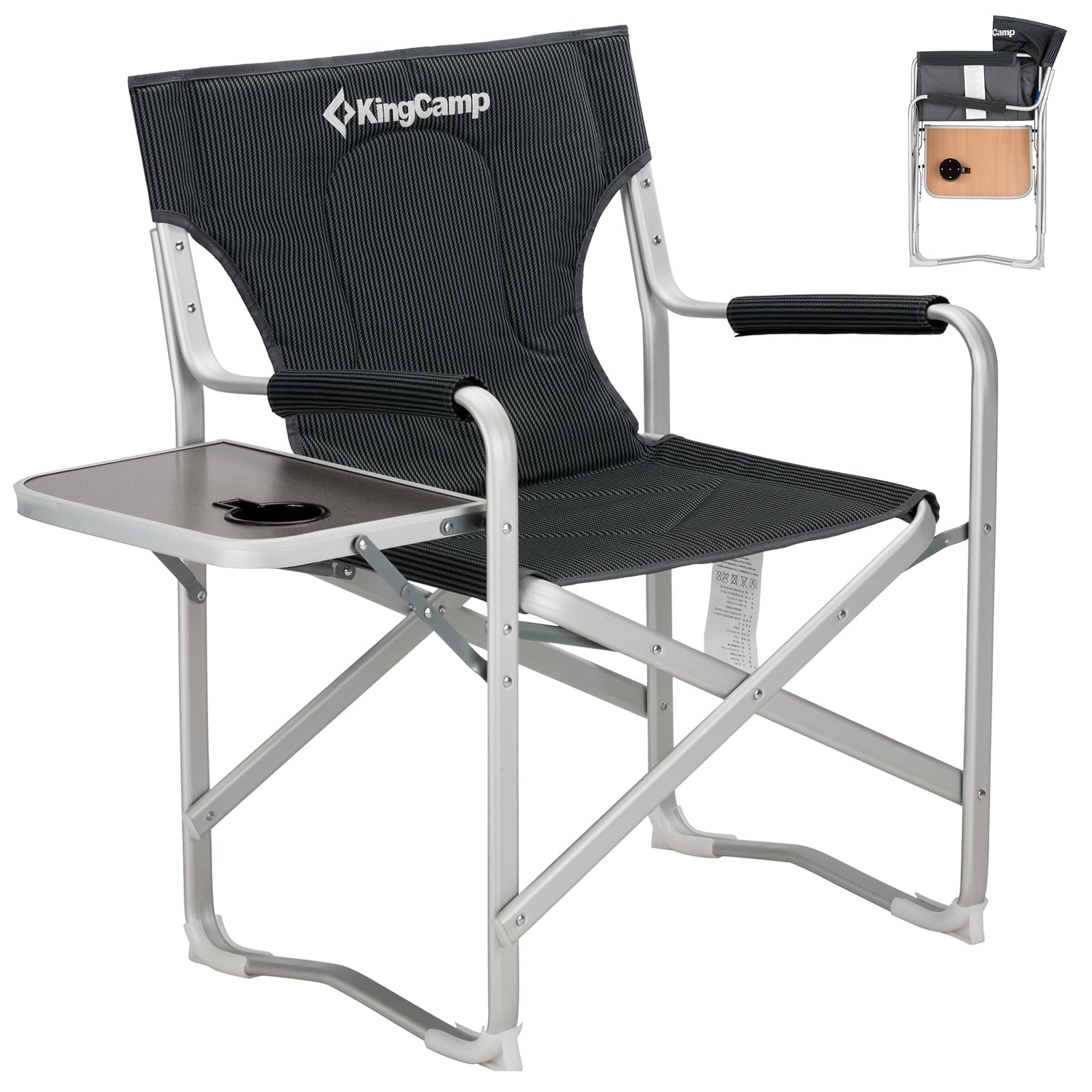 KingCamp Timeless Aluminum Tube Camping Chair | Lifetime Warranty