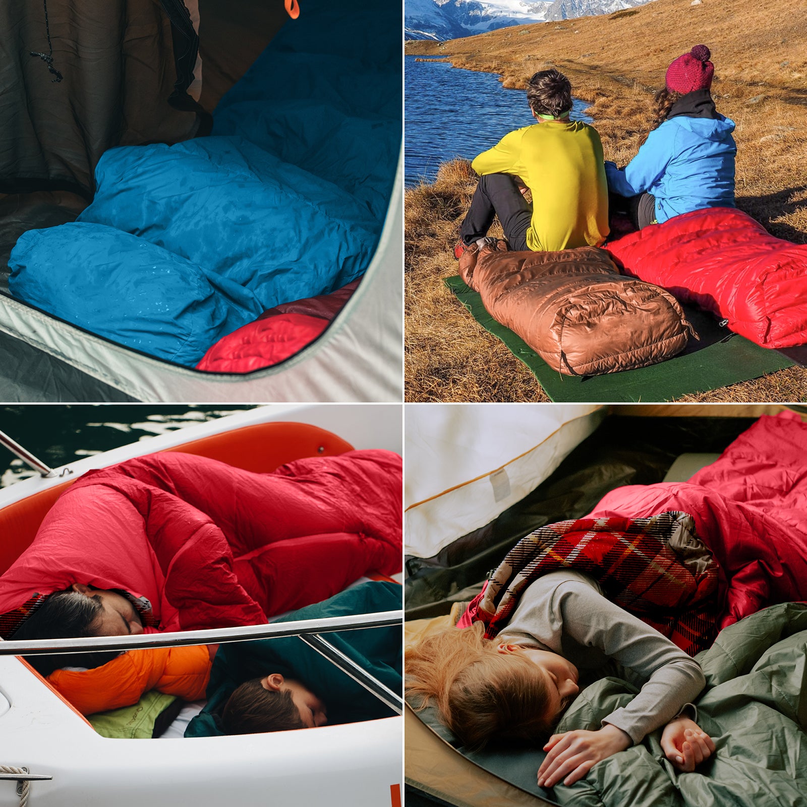 KingCamp Cotton Flannel 3 Season Sleeping Bags