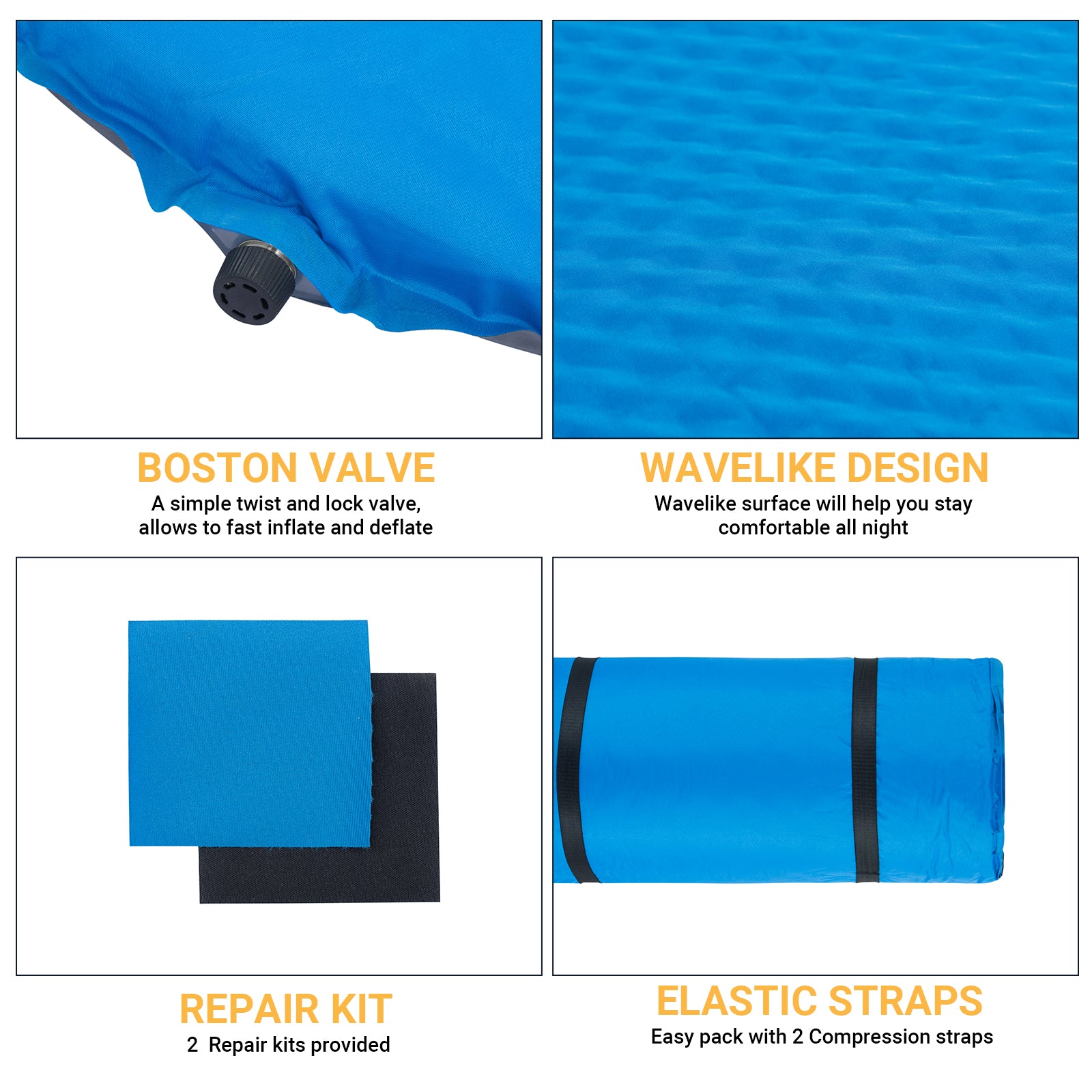 KingCamp Double Self Inflating Sleeping Pad