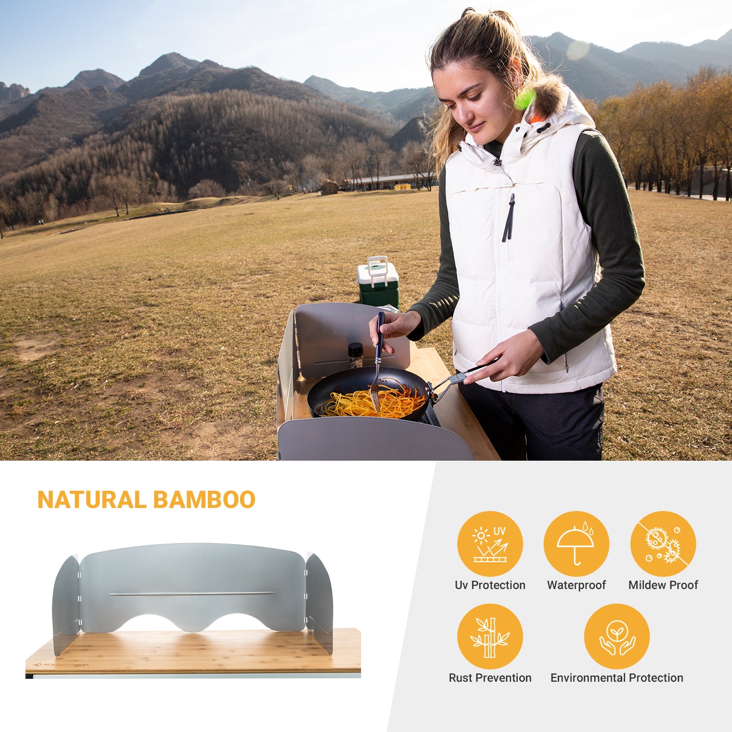 KingCamp Folding Multifunctional Cooking Table
