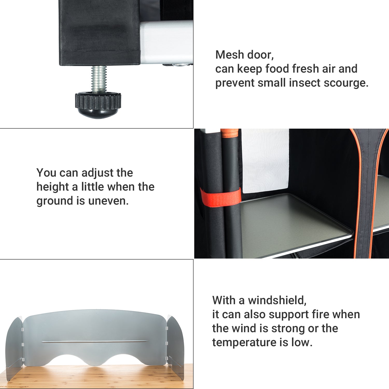 KingCamp Folding Multifunctional Cooking Table