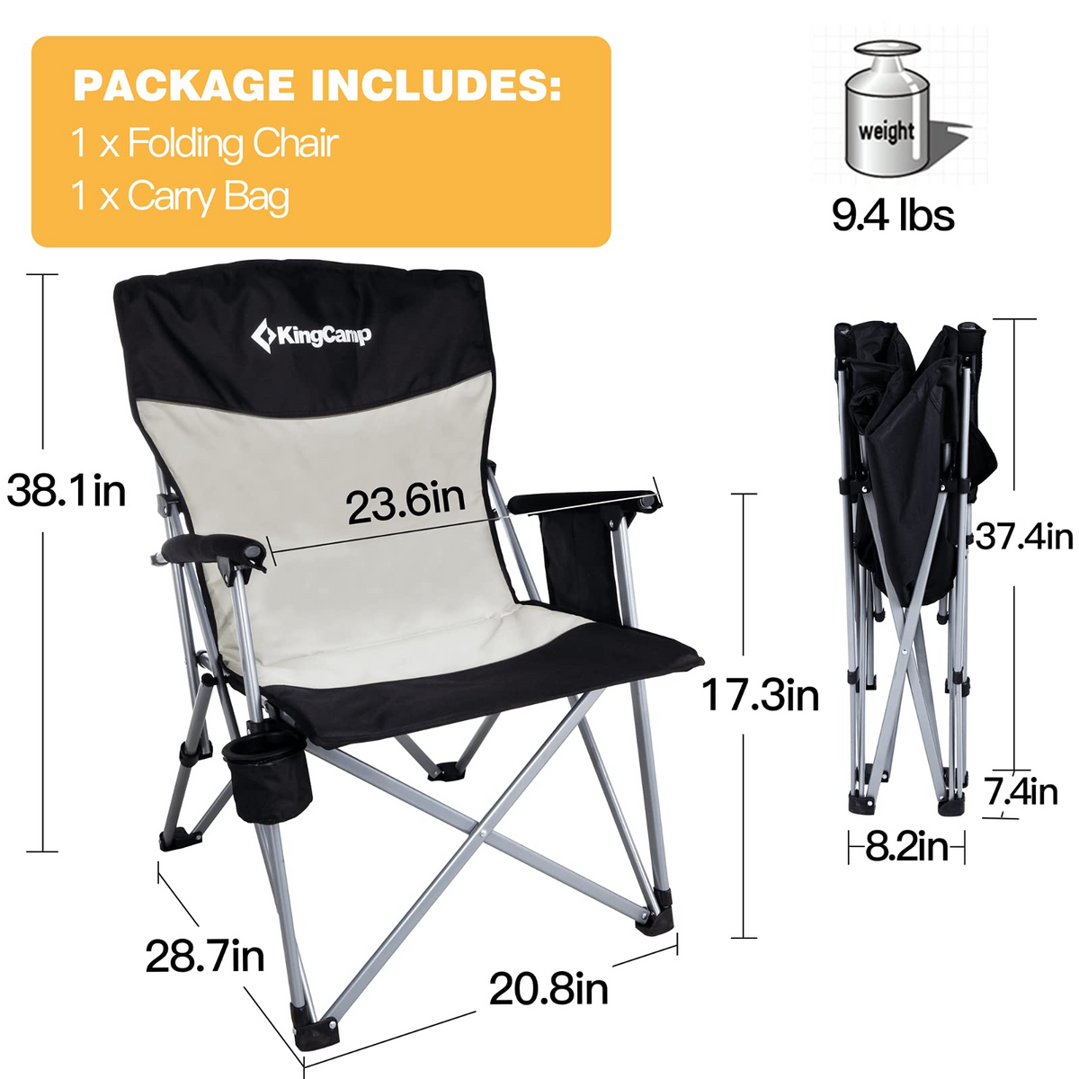 Shop KingCamp Outdoor Folding Camping Chair Online Now – KingCamp Outdoors