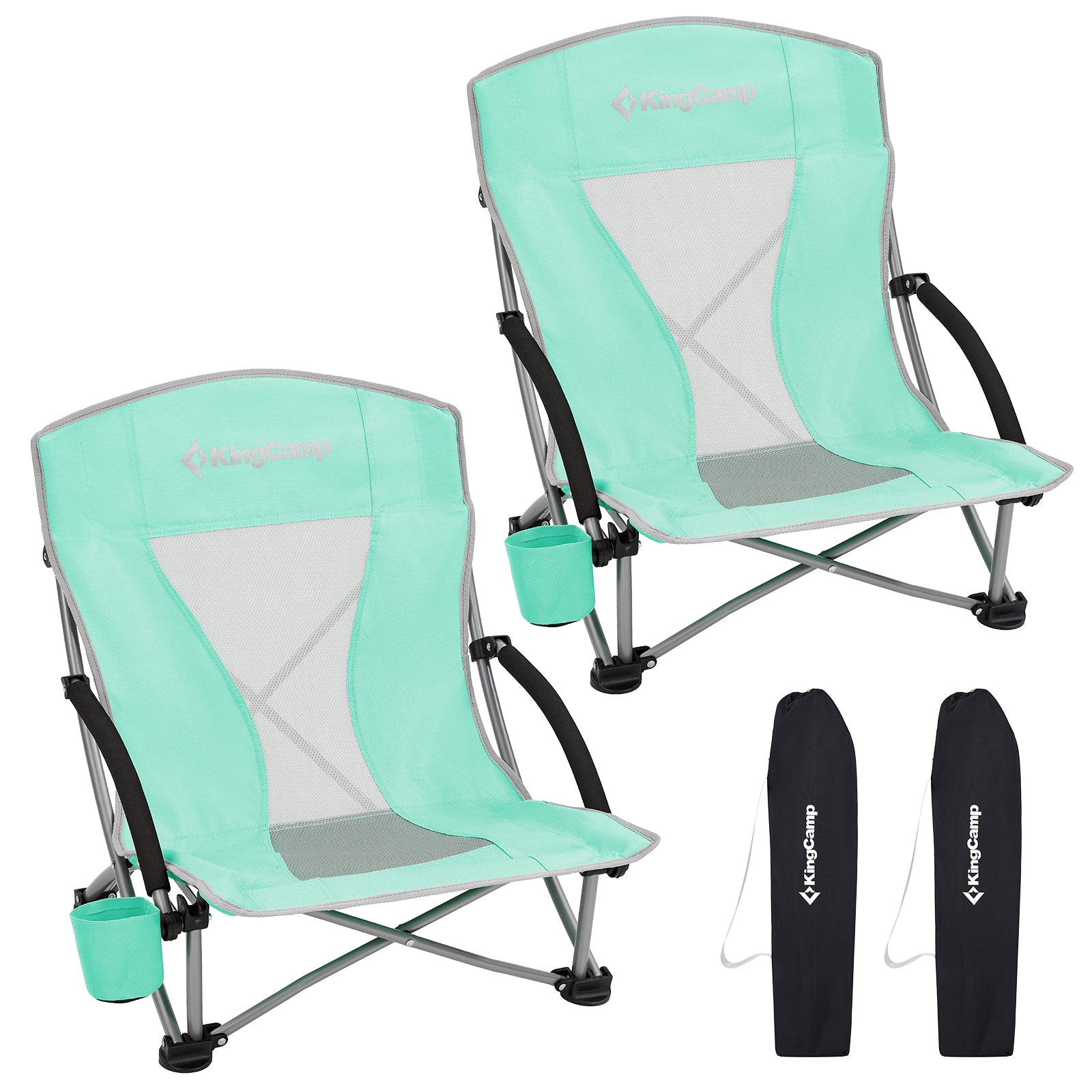 KingCamp Low Sling Beach Chairs