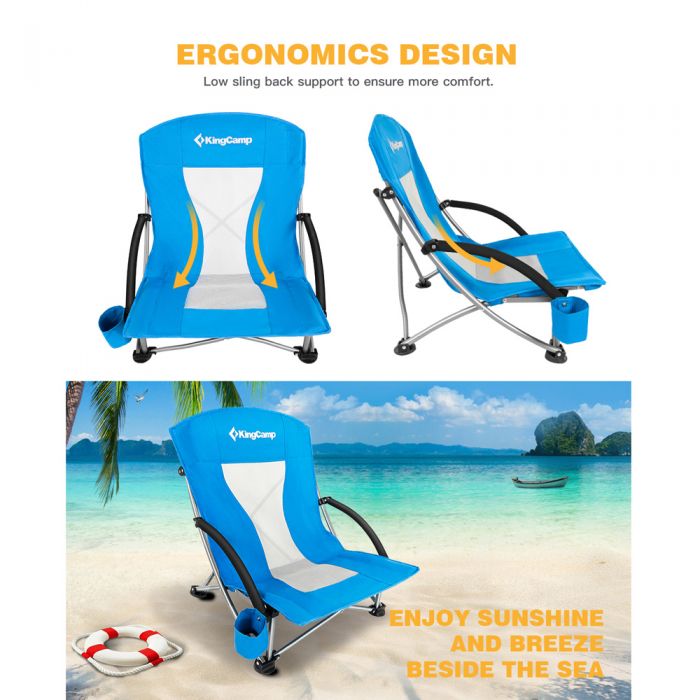 KingCamp Low Sling Beach Chairs