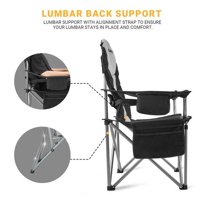 KingCamp Lumbar Support Oversized Chair