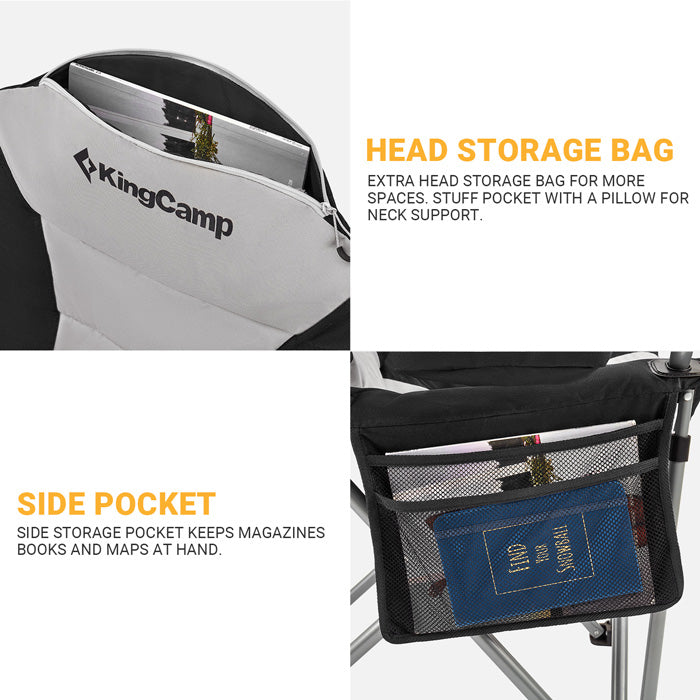 KingCamp Lumbar Support Oversized Chair