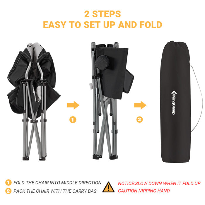 KingCamp Lumbar Support Oversized Chair