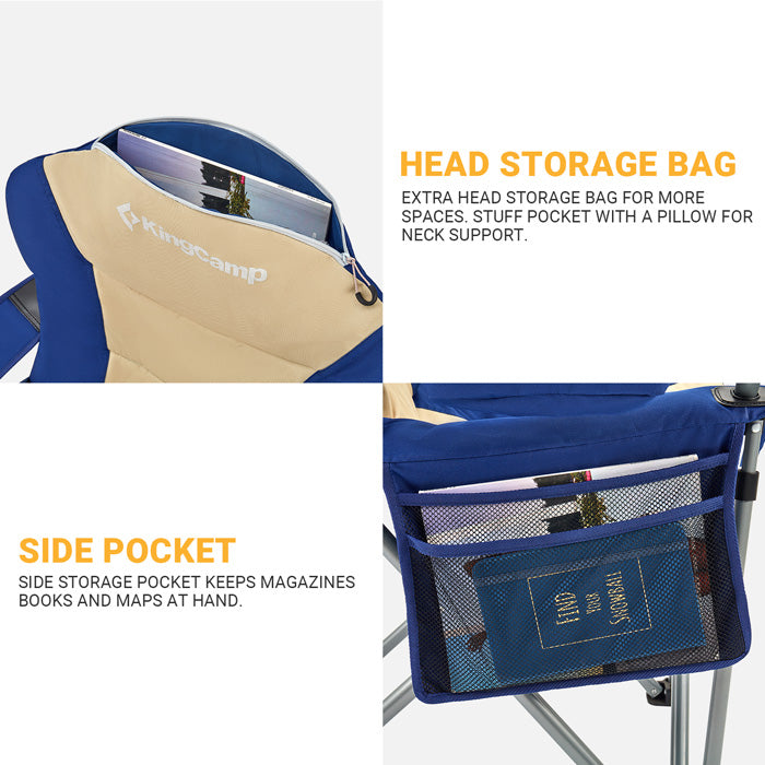 KingCamp Lumbar Support Oversized Chair