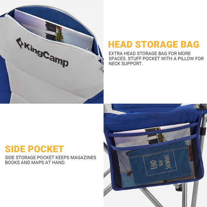 KingCamp Lumbar Support Oversized Chair