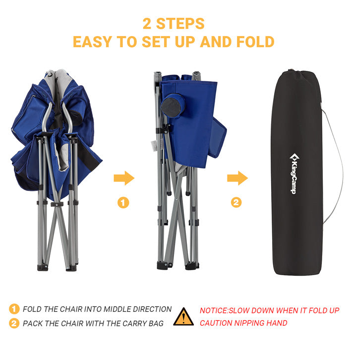 KingCamp Lumbar Support Oversized Chair