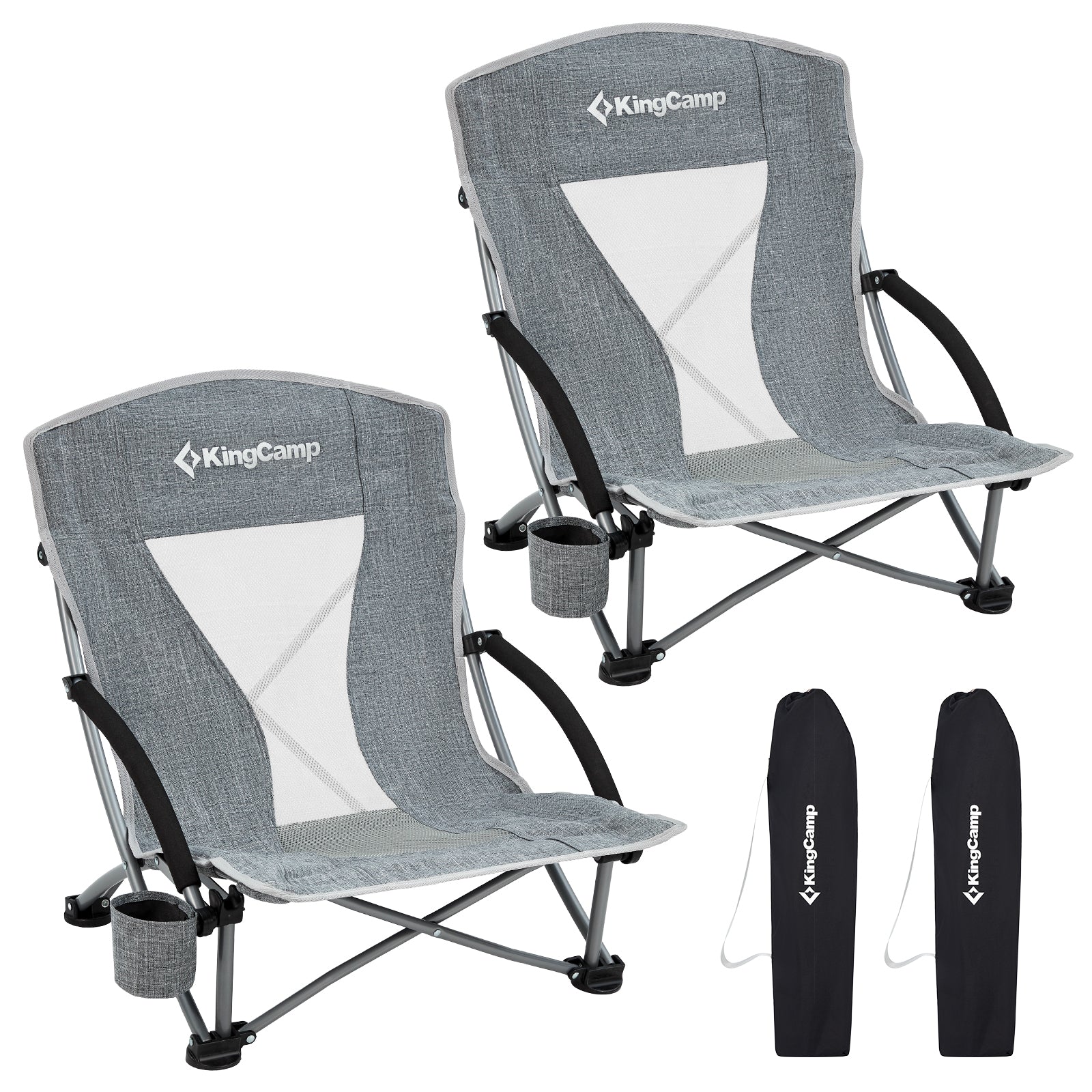 KingCamp Low Sling Beach Chairs