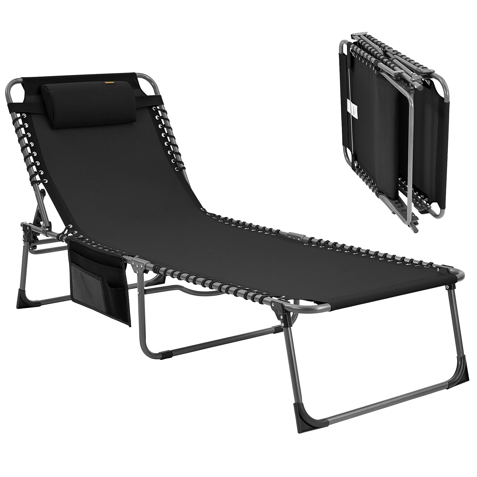 KingCamp Oversized Adjustable 4-Position Folding Chaise
