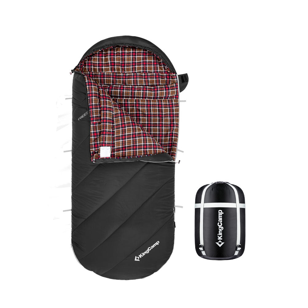 Buy Extra Wide Black kid Sleeping Bag from KingCamp Outdoor Store