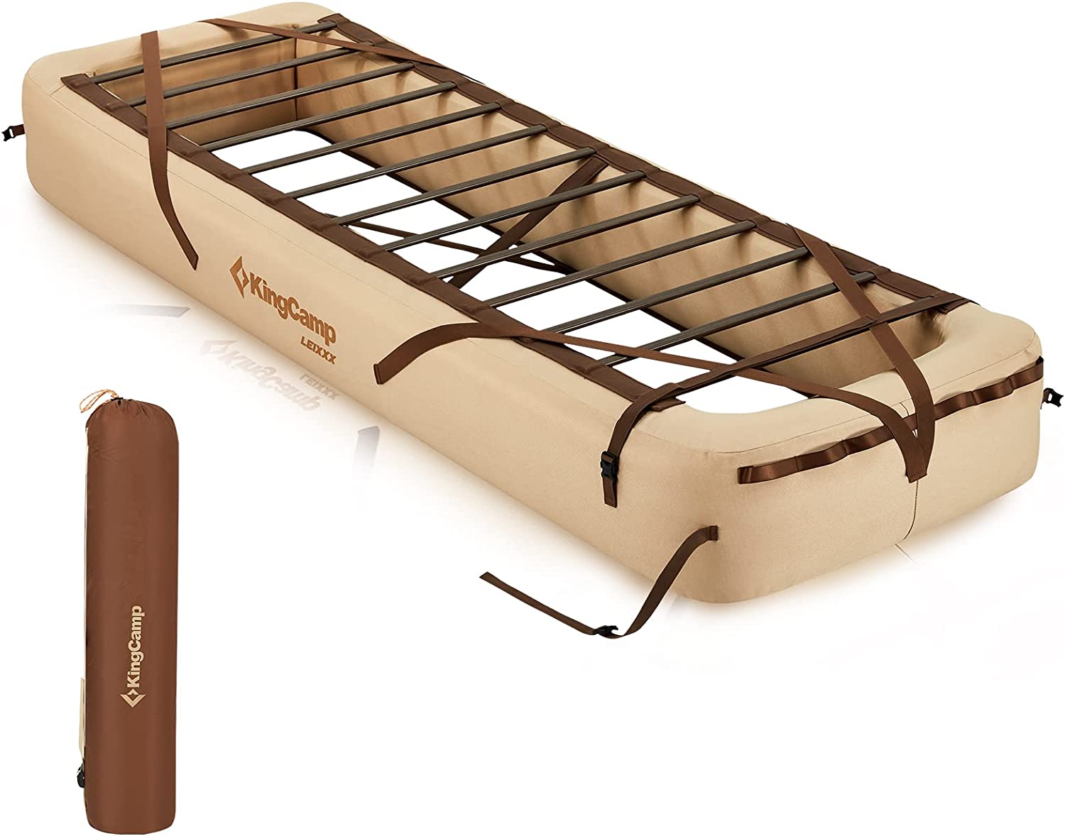 king camp KingCamp OAK P10 Air Mattress Frame 2-Pack