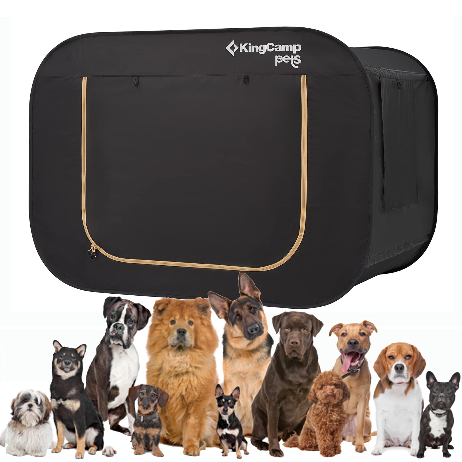 large dog tent bed KingCamp POP UP XXL Pet Tent