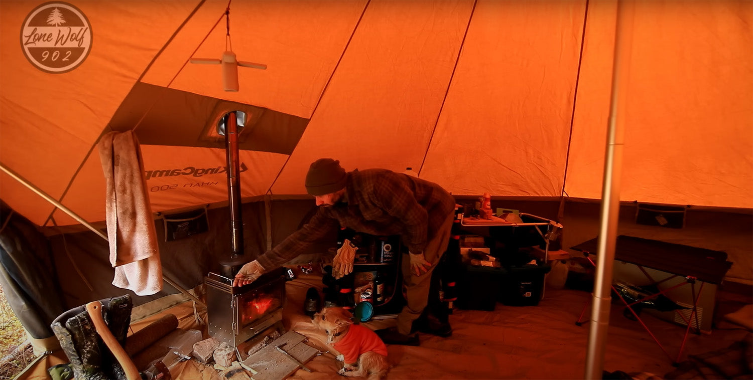 KingCamp hot tent