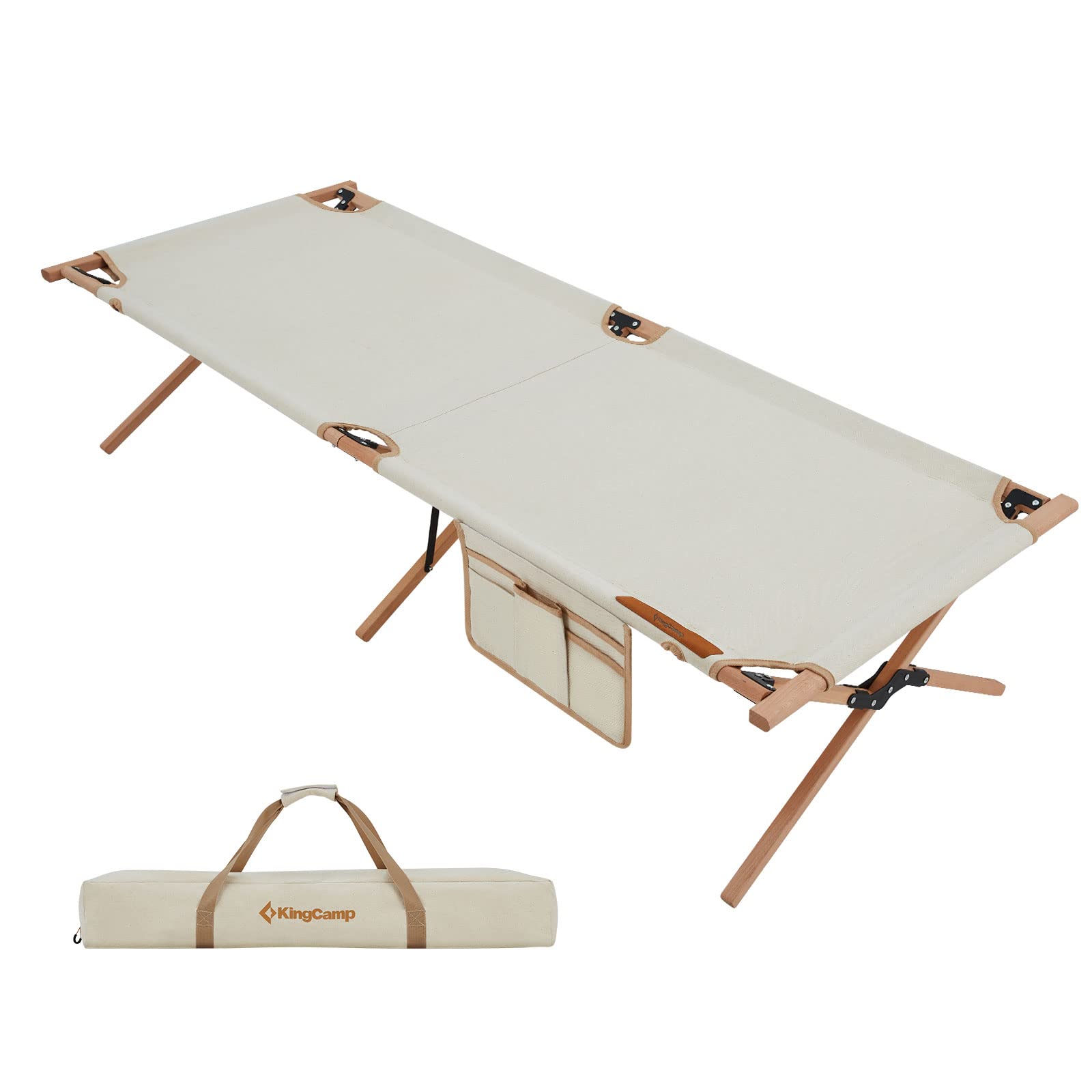 Buy Extra Wide Folding Bed Cot online from KingCamp Outdoor Shop