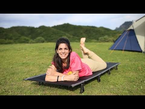 Kingcamp Ultralight Folding Camping Cot | ADI Compasso d'Oro Award 2017