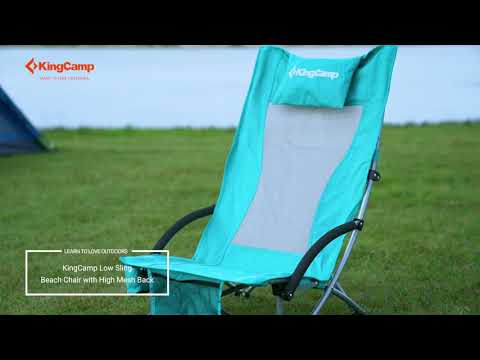 KingCamp High Mesh Back Beach Folding Chair