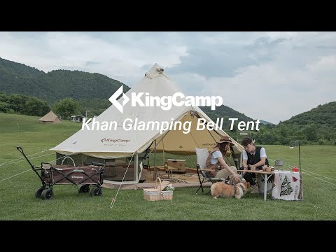 KingCamp Khan Glamping Bell Tent 16.4ft/13.2ft