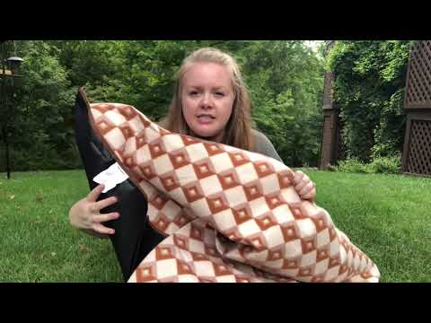 KingCamp Faux Wool Washable Picnic Blanket