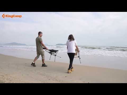 KingCamp Extra Wide Lightweight High Back Camping Chair