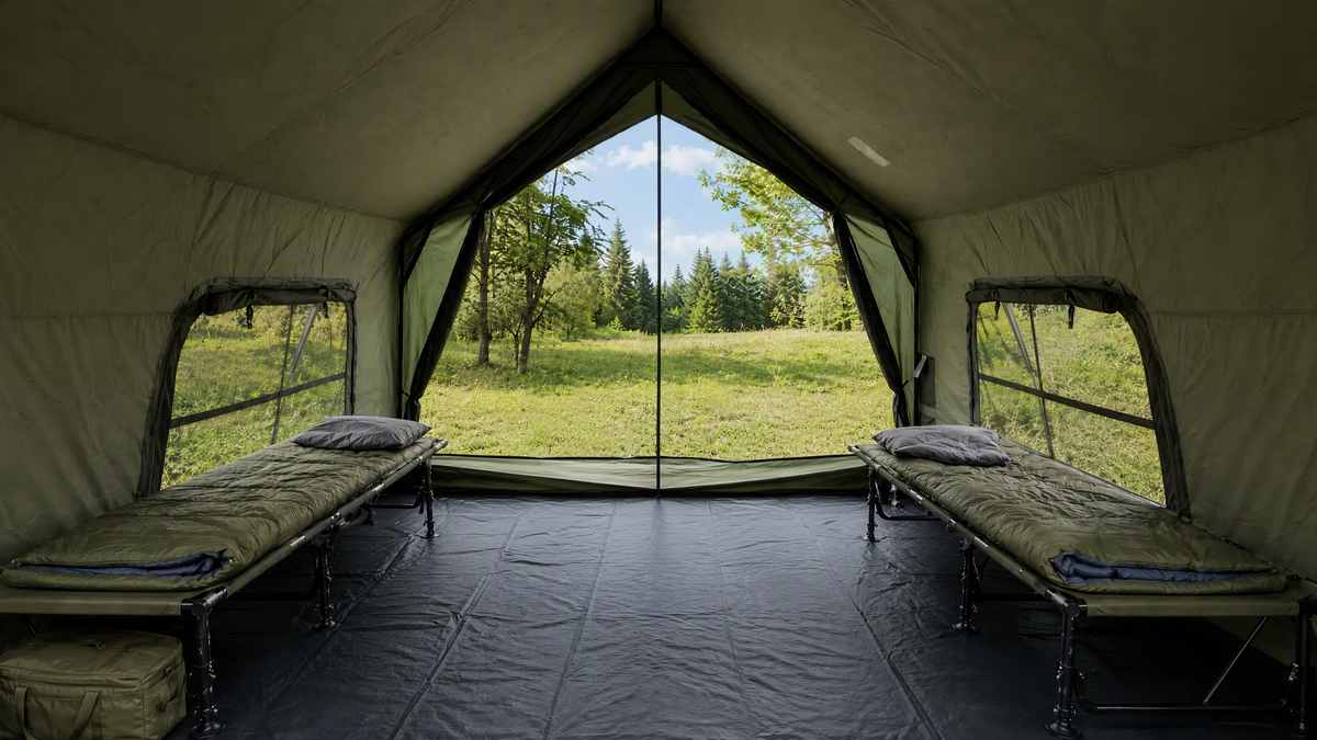 How to Fit Camping Cots in a Tent—and Leave Room to Walk