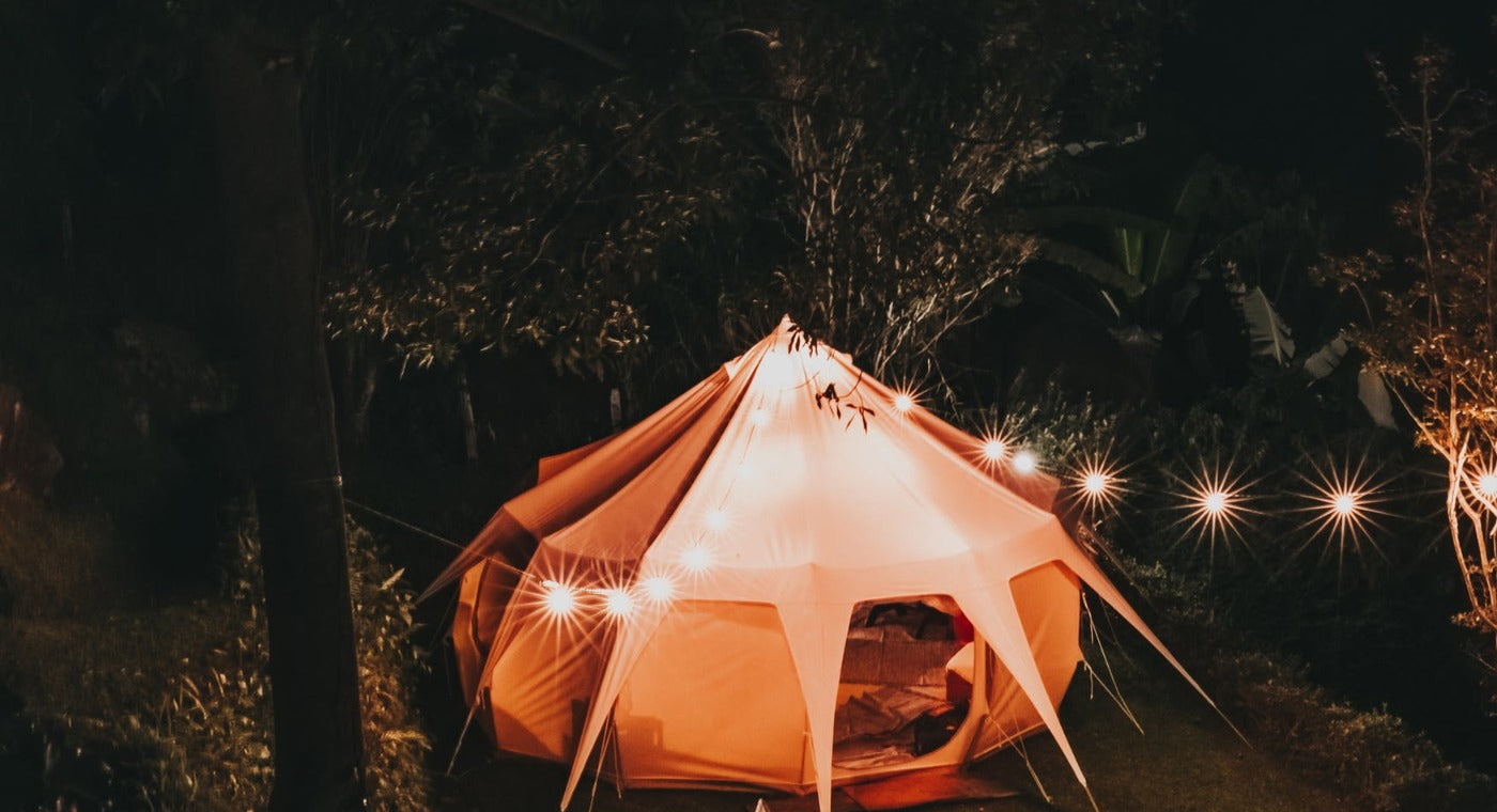 Glamping! Backyard Camping Life Hacks