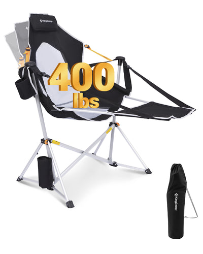 KingCamp Orchid C20 Mesh Back Hammock Chair with Footrest