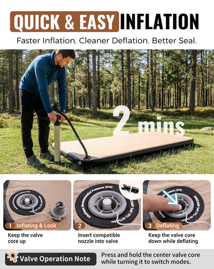 KingCamp Flexi Rest 8.0 Single TPU Air Sleeping Pad