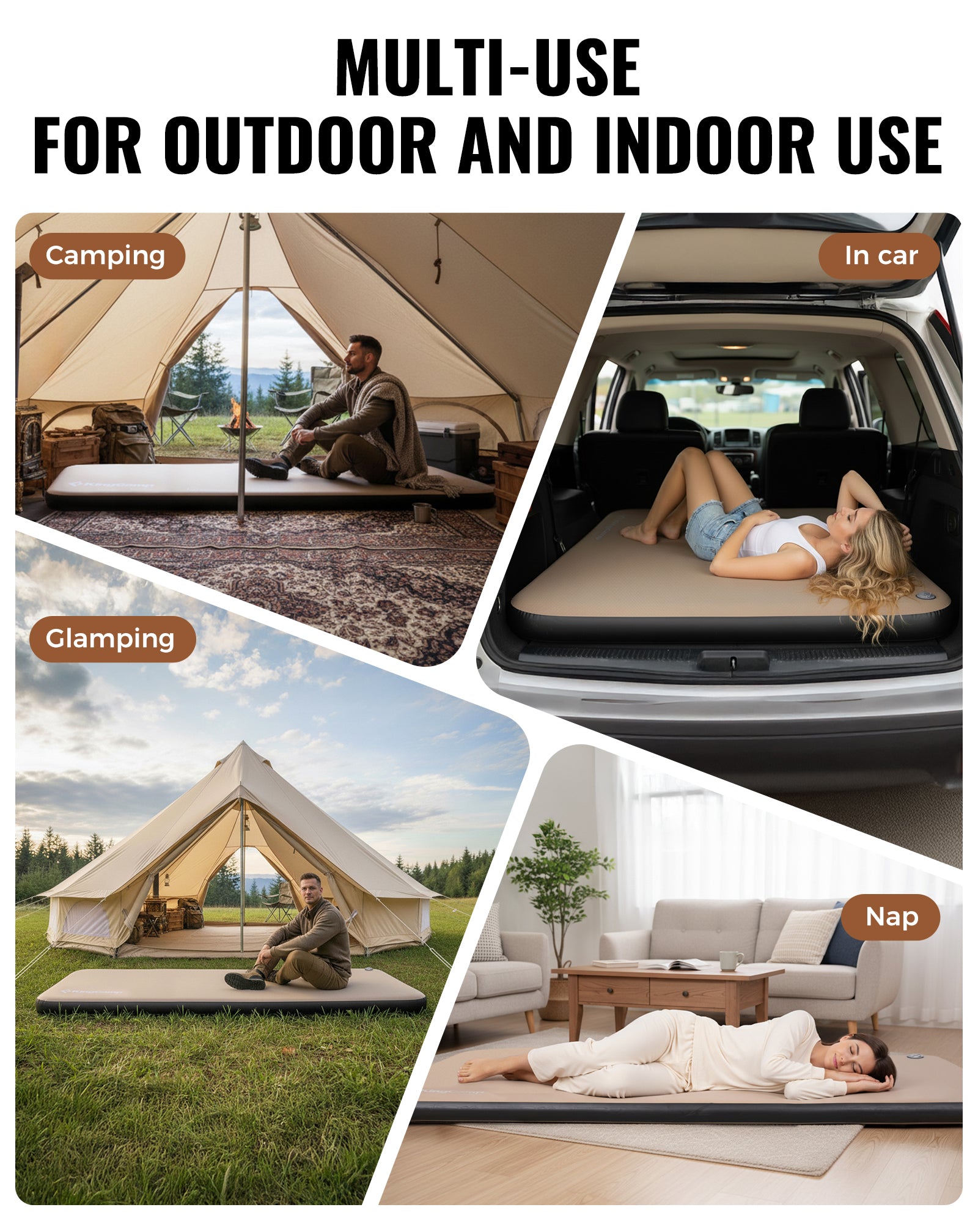 KingCamp Flexi Rest 8.0 DUO TPU Air Sleeping Pad