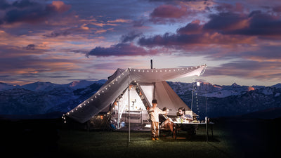 KingCamp Khan Villa 4-Season 4-6 Person Bell Tent