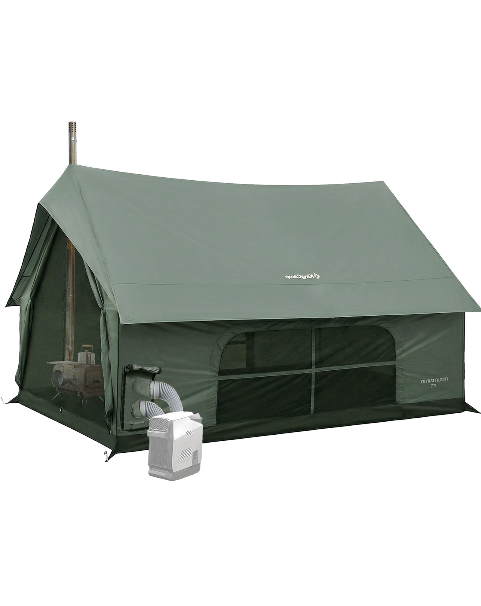 KingCamp MOUNTAIN IN C5 Cabin Tent with Stove Jack