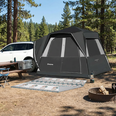 KingCamp Car Camping Tent Bundle with Waterproof Mat