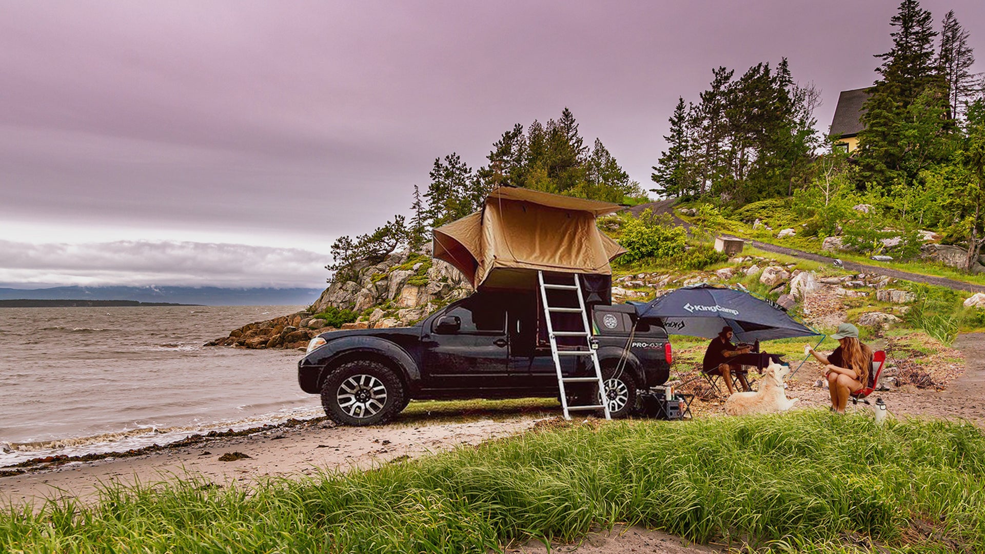 car camping Glamping KingCamp family camping gear