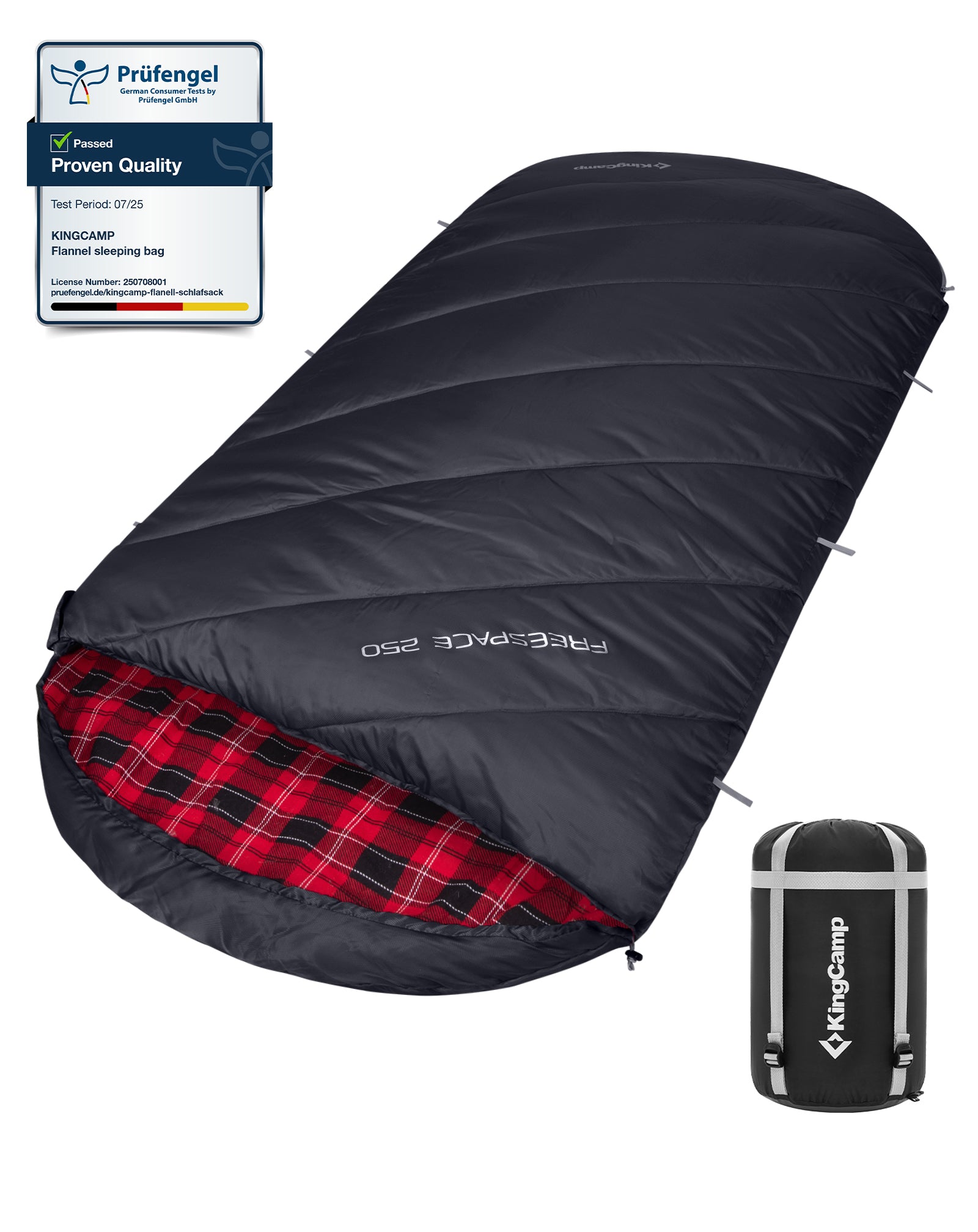 KingCamp Plus Size 3-4 Season Sleeping Bag