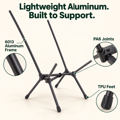 KingCamp BALSA C10 Lightweight High-Back Aluminum Chair