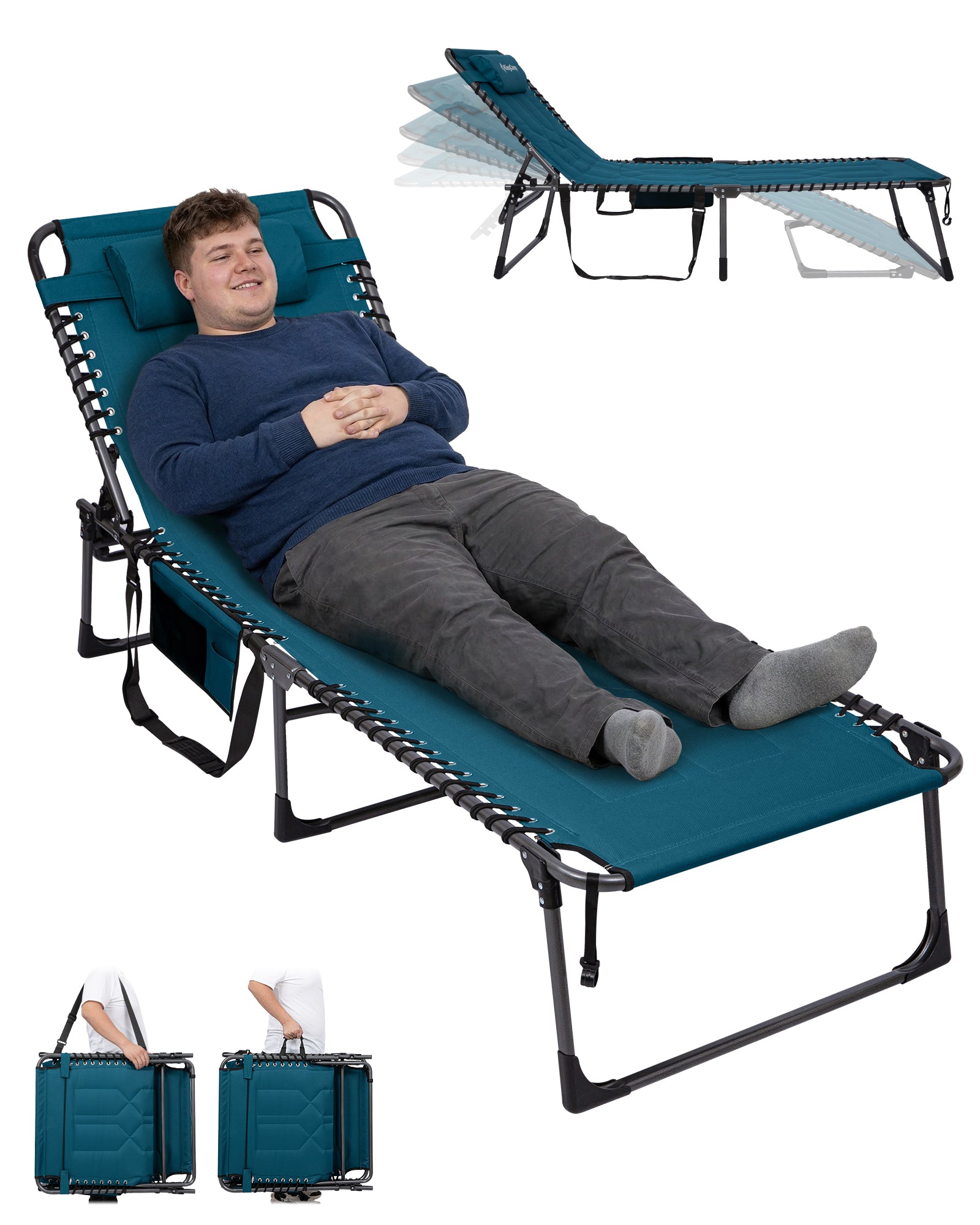 KingCamp Magnolia B40 Oversized Padded Lounge Chair