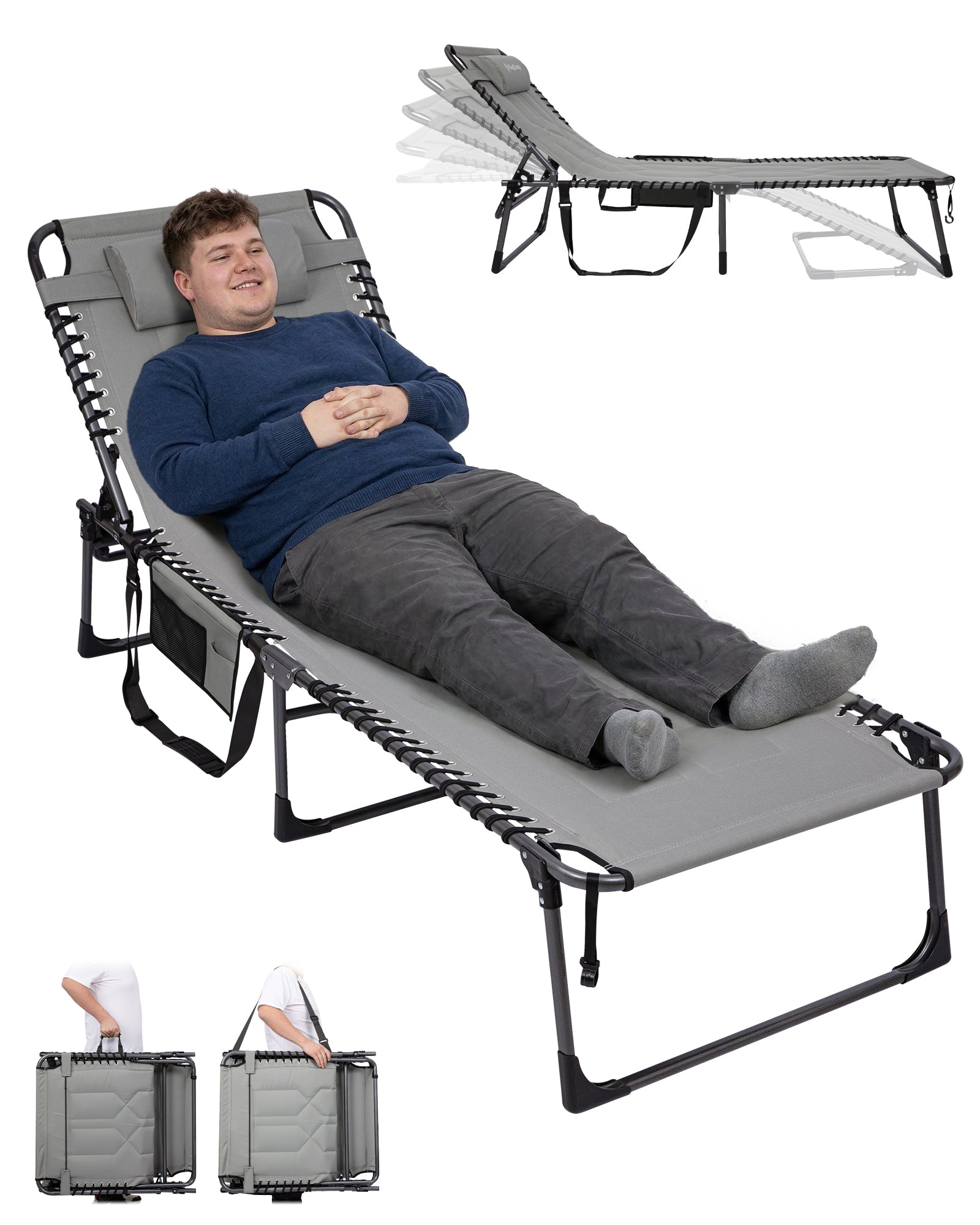 KingCamp Magnolia B40 Oversized Padded Lounge Chair
