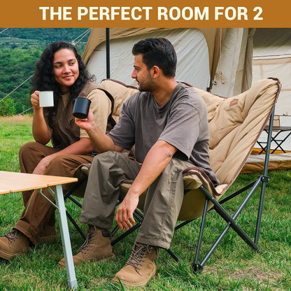KingCamp LEMON C20 Oversized Padded Double Chair