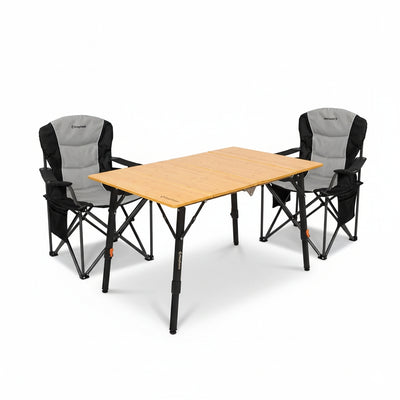 KingCamp Camping Table and Chair Bundle