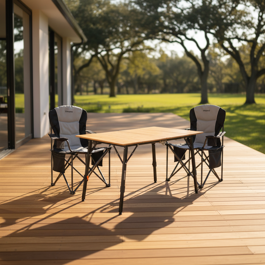 KingCamp Outdoor Table and Chairs Bundle