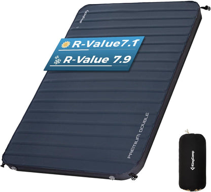 KingCamp PREMIUM DOUBLE Self Inflating Sleeping Pad