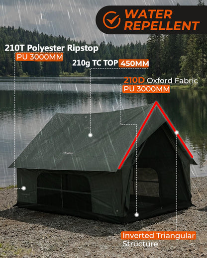KingCamp MOUNTAIN IN C5 Cabin Tent with Stove Jack | Pre-Order