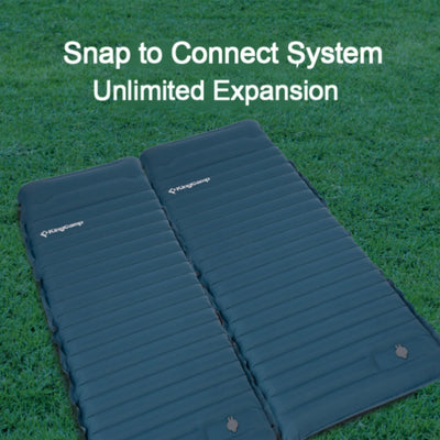 KingCamp DELUXE 10.1 Inflatable Mattress with Foot Pump
