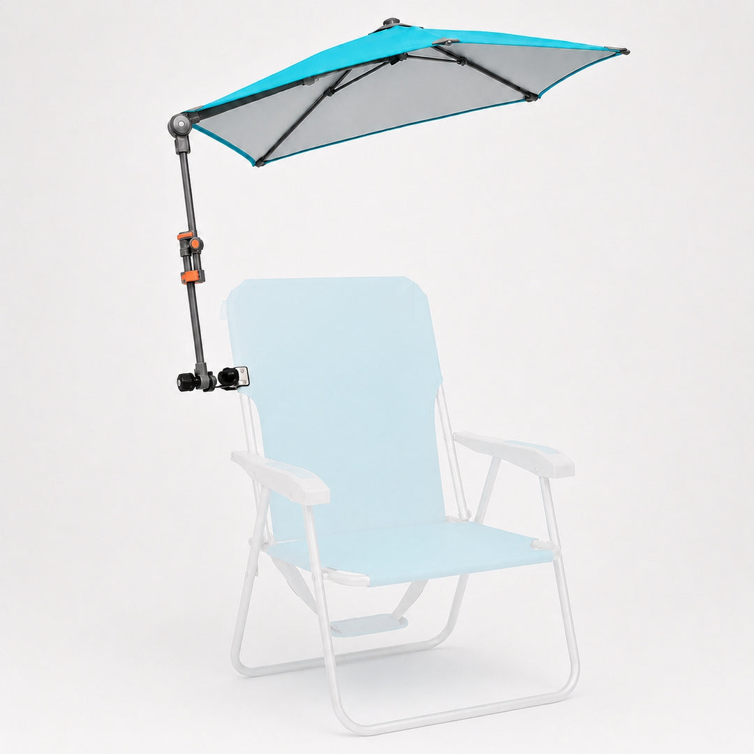 HoverShade Portable 360° Adjustable Clip-On Umbrella