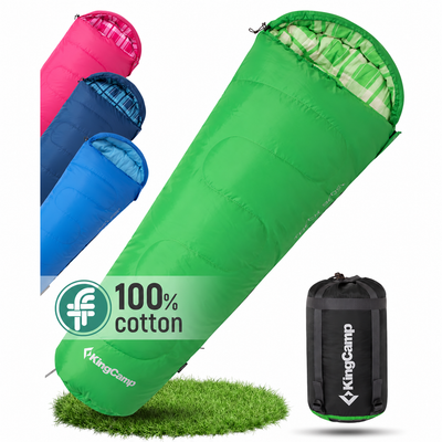 KingCamp Treck 300S+ Kid’s Mummy Sleeping Bag