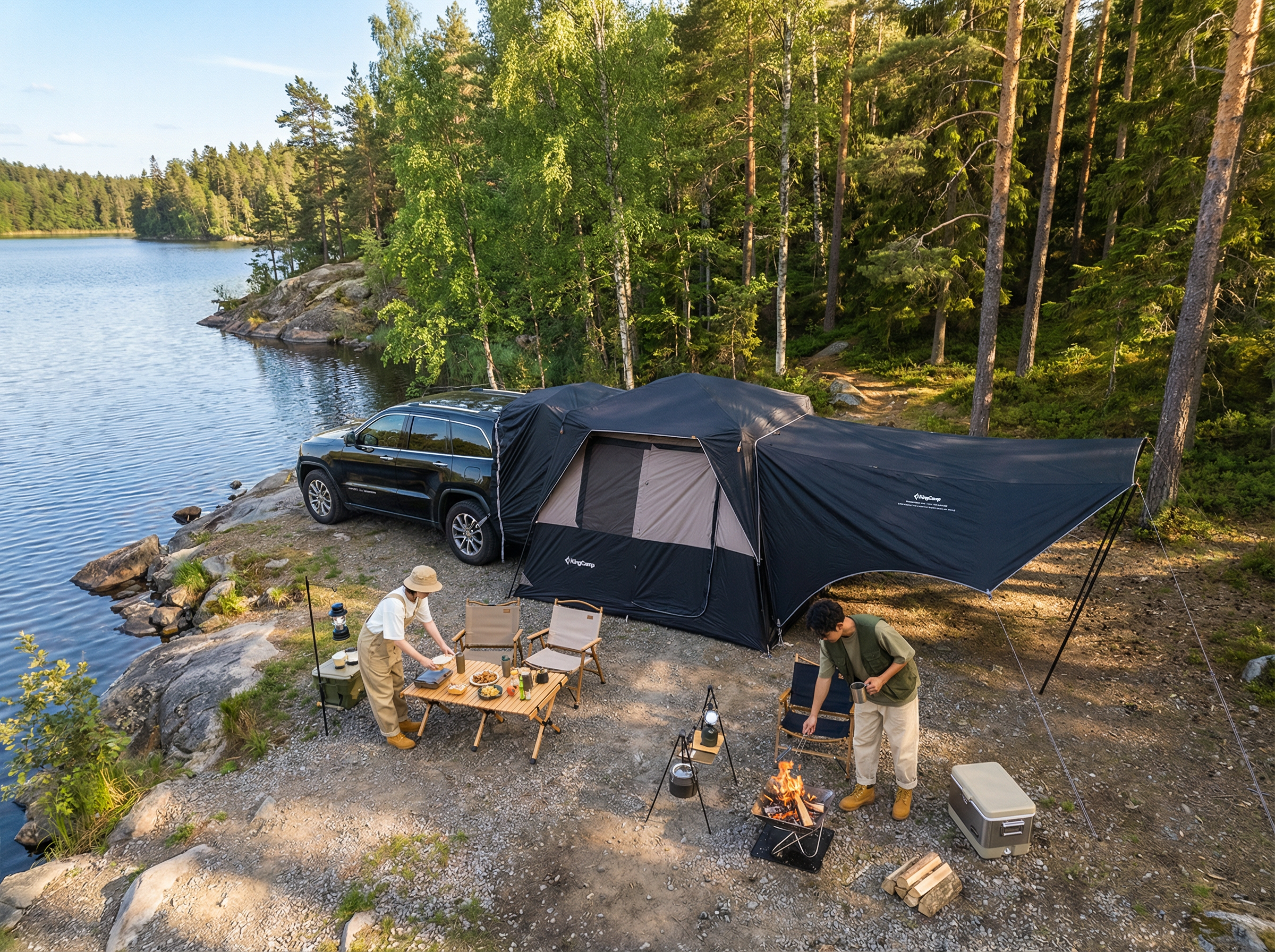 KingCamp BOUNDLESS X3 PRO Modular Tarp / Awning