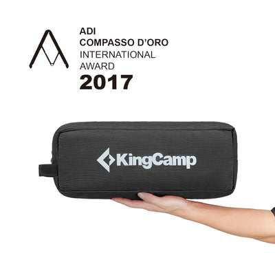 Kingcamp Ultralight Folding Camping Cot | ADI Compasso d'Oro Award 2017